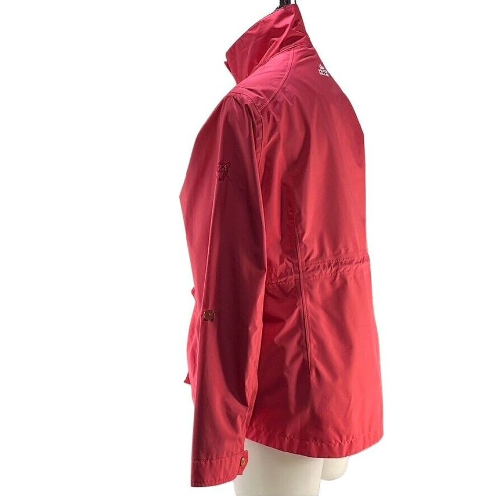 Peter Millar Womens Water-Resistant Red Jacket Size M - Picture 6 of 11